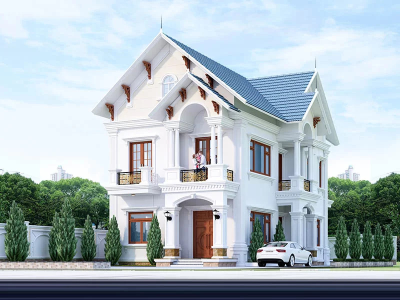 Nhà mái Thái là gì? Cách thi công mái Thái chuẩn kỹ thuật 