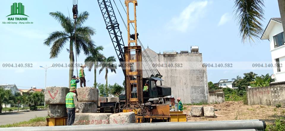Thi công cọc ép tại Hải Phòng gồm những bước nào