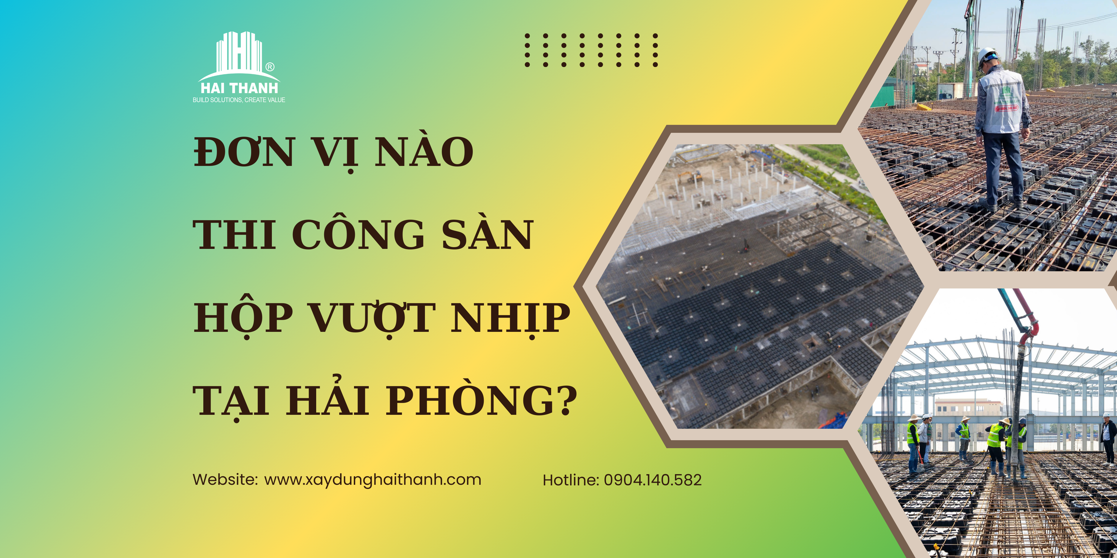 Sàn hộp vượt nhịp là gì? Đơn vị nào thi công sàn hộp vượt nhịp tại Hải Phòng?