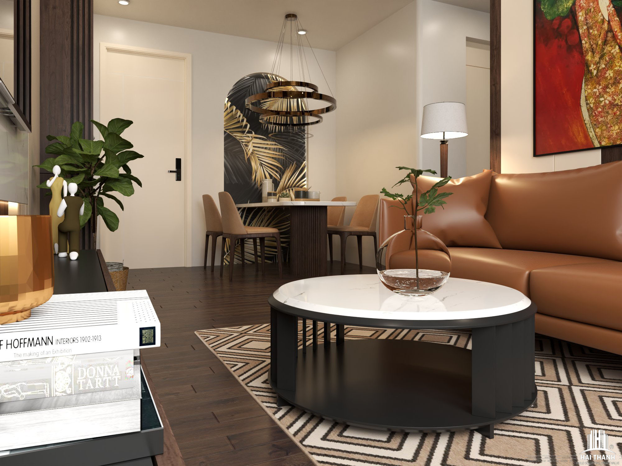 Thiết kế nội thất chung cư 2N 80m² tại Hải Phòng